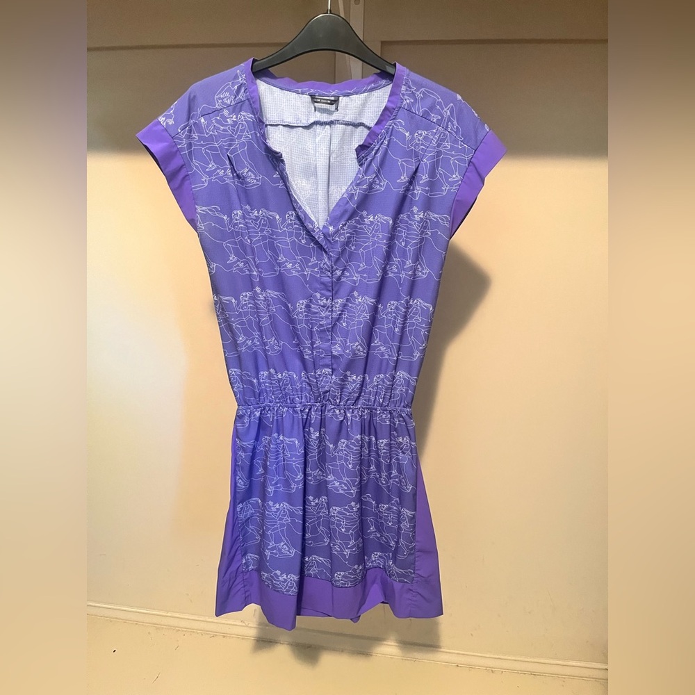Oiselle Lavender Story Mini Dress